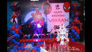 Spider-man Theme Party